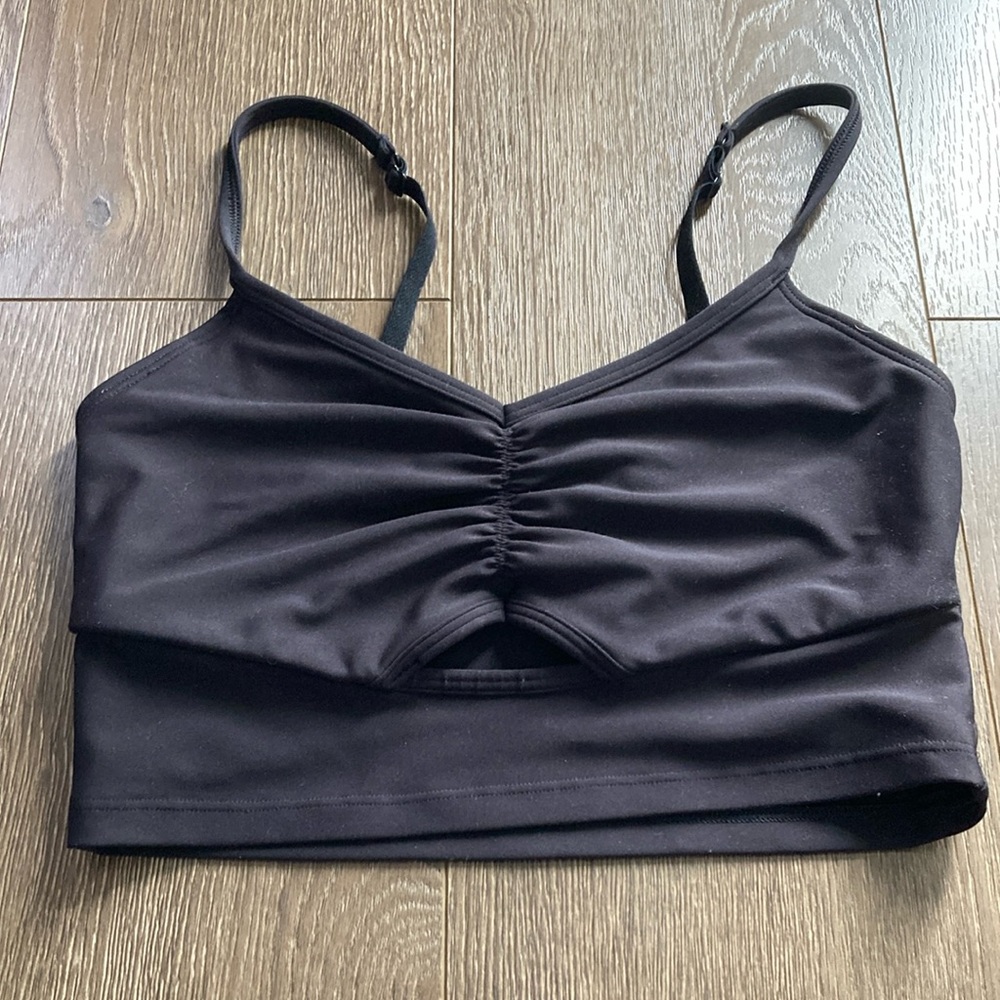 Black sports bra size Medium